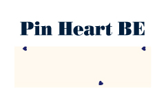 Pin Heart BE