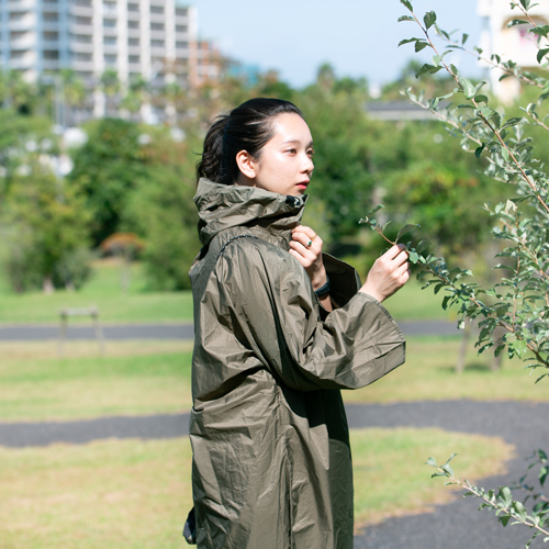 Outdoor Poncho - Rainwear Series - HUS. ハス | HIGHMOUNT ハイマウント