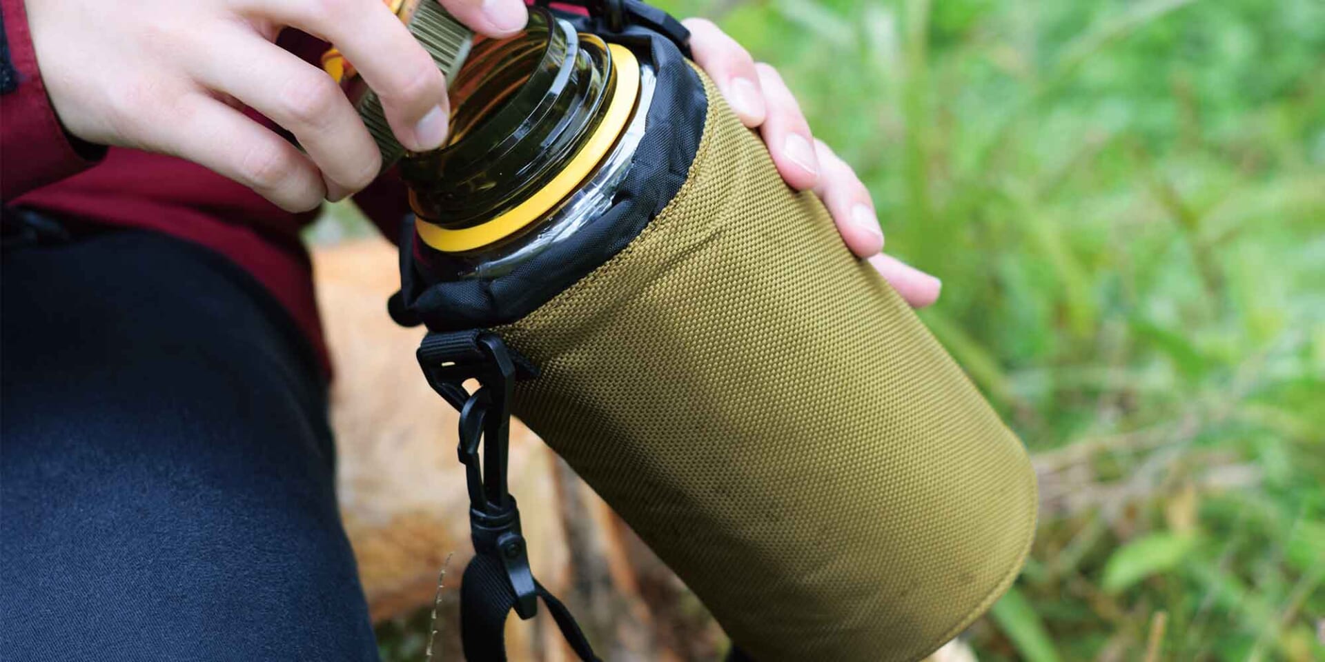 ボトルケースショルダーベルト付き 0 5l Case Nalgene ナルゲン Highmount ハイマウント